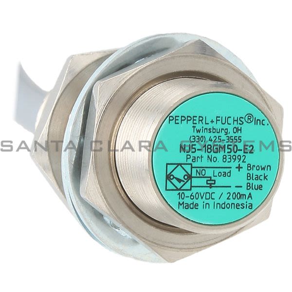 Pepperl+Fuchs NJ5-18GM50-E2 Inductive Sensor Product Image