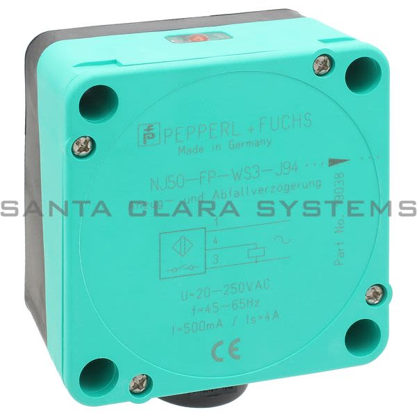 Pepperl+Fuchs NJ50-FP-WS3-J94-P1 Proximity Switch Product Image