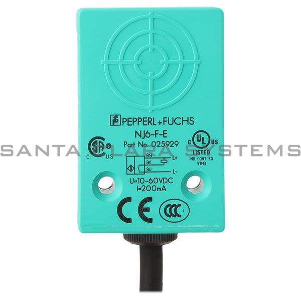 Pepperl+Fuchs NJ6-F-E Proximity Sensor Product Image