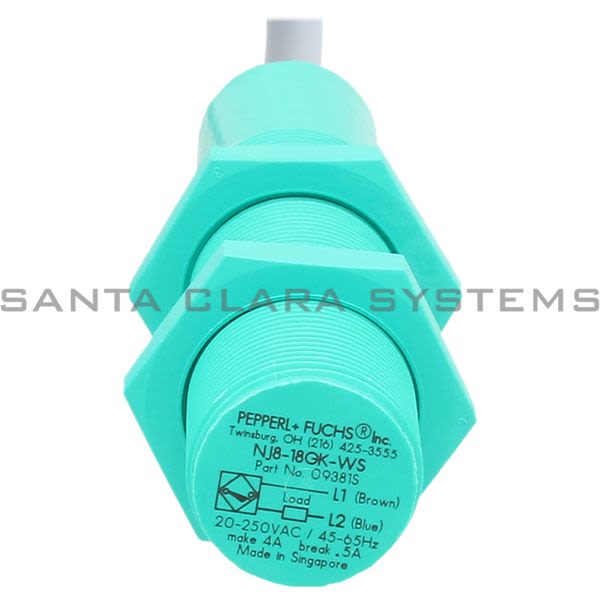 Pepperl+Fuchs NJ8-18GK-WS Proximity Sensor Product Image