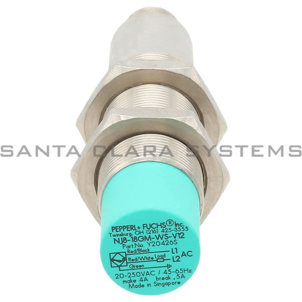 Pepperl+Fuchs NJ8-18GM-WS-V12 Proximity Switch Product Image