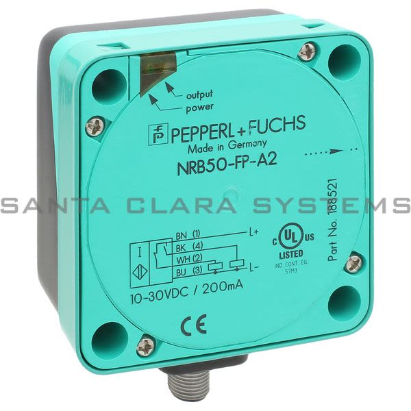 Pepperl+Fuchs NRB50-FP-A2-P3-V1 Inductive Sensor Product Image