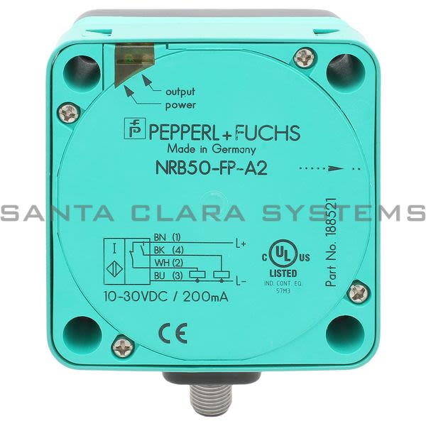 Pepperl+Fuchs NRB50-FP-A2-P3-V1 Inductive Sensor Product Image