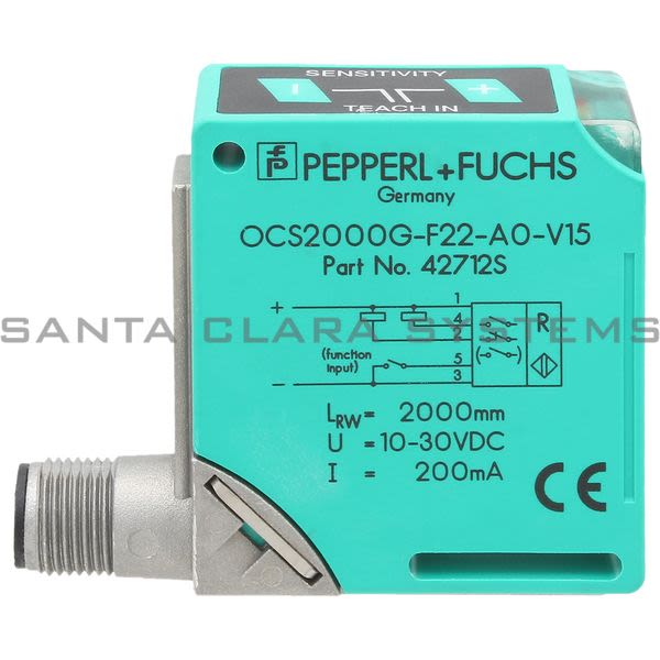 Pepperl+Fuchs OCS2000G-F22-A0-V15 Retroreflective Sensor Product Image