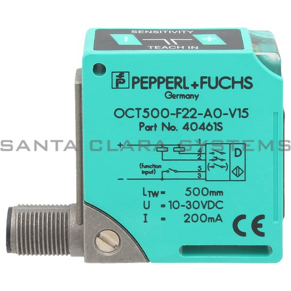Pepperl+Fuchs OCT500-F22-A0-V15 Diffuse Mode Sensor | 404675 Product Image