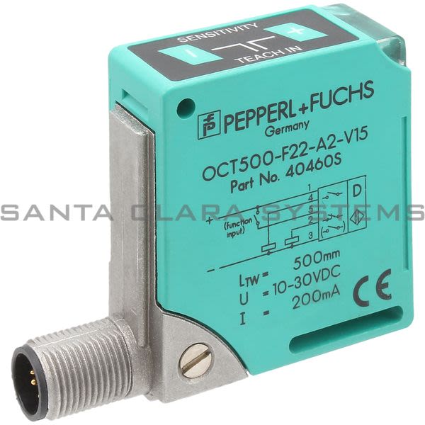 Pepperl+Fuchs OCT500-F22-A2-V15 Diffuse mode sensor Product Image