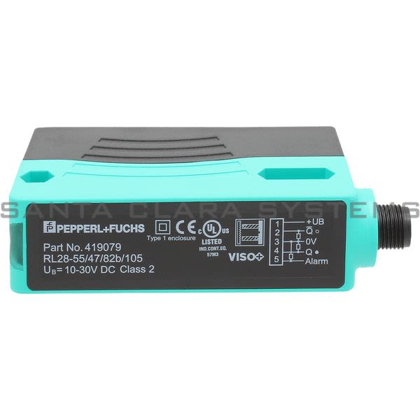 Pepperl+Fuchs RL28-55-47-82B-105 Retroreflective Sensor Product Image