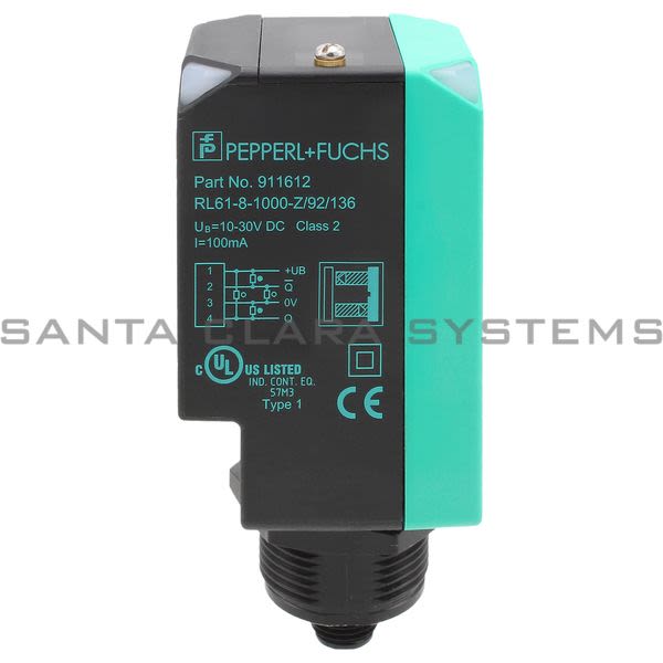 Pepperl+Fuchs RL61-8-1000-Z-92-136 Photoelectric Switch Product Image