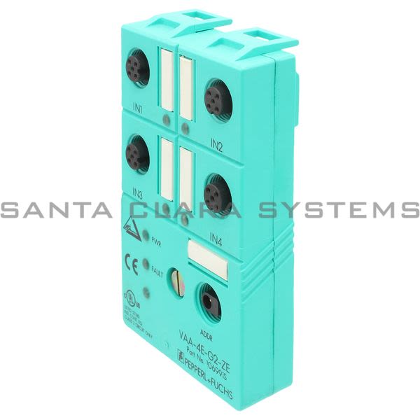 Pepperl+Fuchs VAA-4E-G2-ZE ASI Sensor Actuator Module Product Image