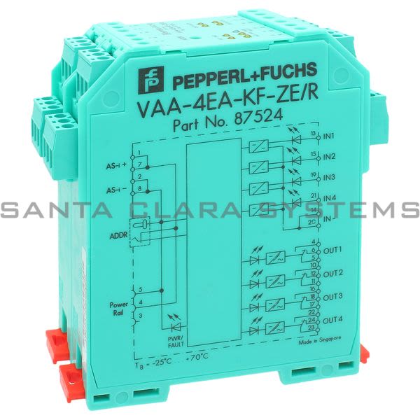 Pepperl+Fuchs VAA-4EA-KF-ZE-R I/O Module | 37798S Product Image