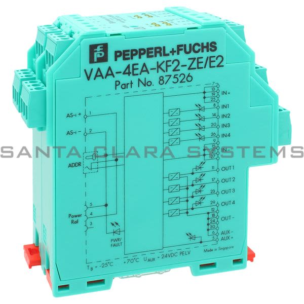 Pepperl+Fuchs VAA-4EA-KF2-ZE-E2 Sensor/ Actuator Module Product Image