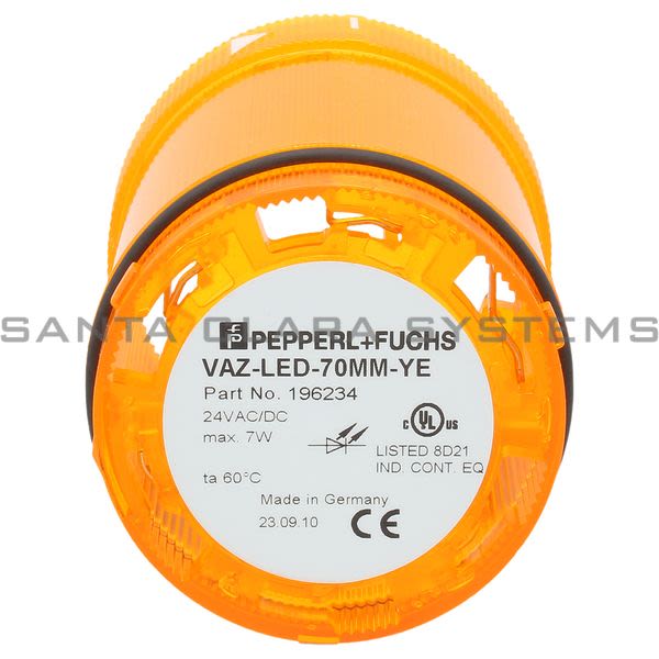 Pepperl+Fuchs VAZ-LED-70MM-YE Stack light LED Yellow Product Image