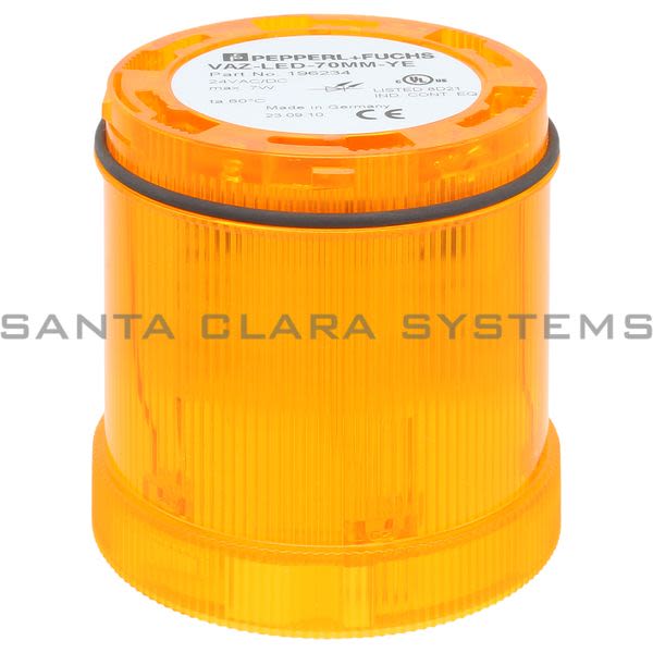 Pepperl+Fuchs VAZ-LED-70MM-YE Stack light LED Yellow Product Image