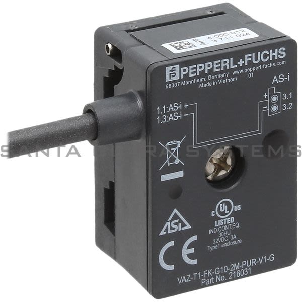 Pepperl+Fuchs VAZ-T1-FK-G10-2M-PUR-V1-G Splitter Box Product Image