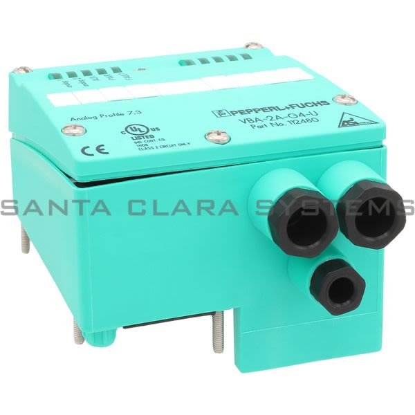 Pepperl+Fuchs VBA-2A-G4-U AS-Interface Analog Module Product Image