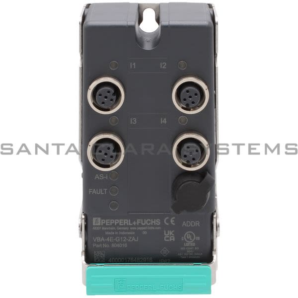 Pepperl+Fuchs VBA-4E-G12-ZAJ AS-Interface Sensor Module Product Image
