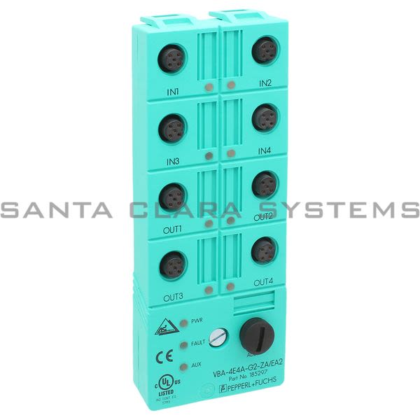 Pepperl+Fuchs VBA-4E4A-G2-ZA-EA2 AS-Interface Sensor/Actuator Module Product Image