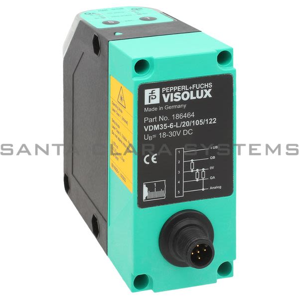 Pepperl+Fuchs VDM35-6-L-20-105-122 Visolux Sensor 186464 Product Image