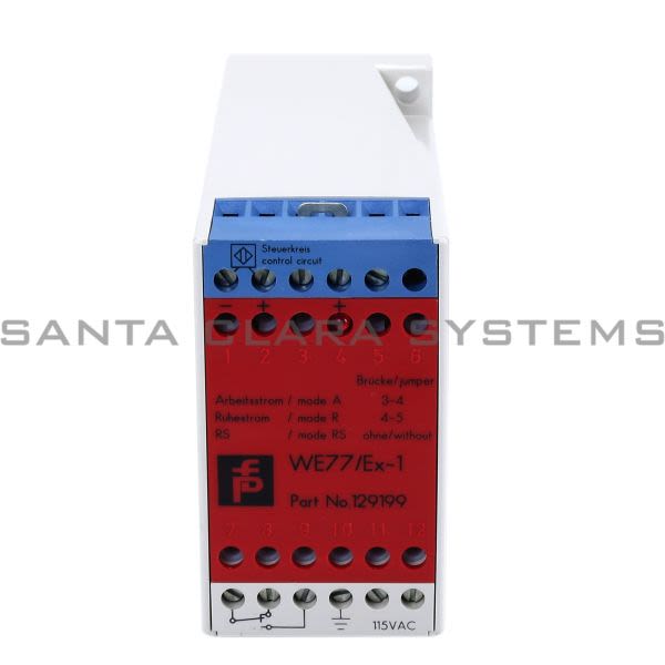 Pepperl+Fuchs WE77-EX1-115VAC Switch Amplifier | WE 77/EX1-115V Product Image