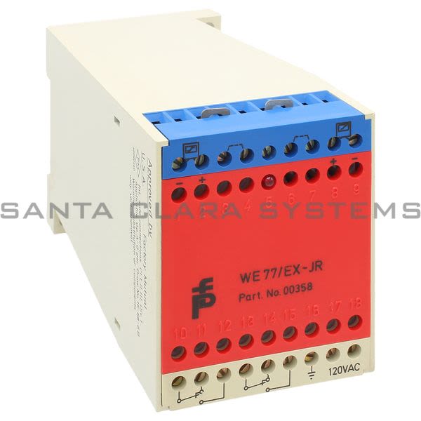Pepperl+Fuchs WE77-EX-JR-110-120V Relay Block Product Image