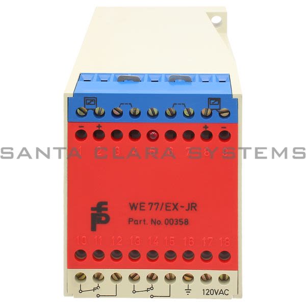 Pepperl+Fuchs WE77-EX-JR-110-120V Relay Block Product Image