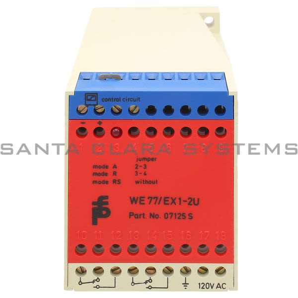 Pepperl+Fuchs WE77-EX1-2U-120VAC Relay Product Image