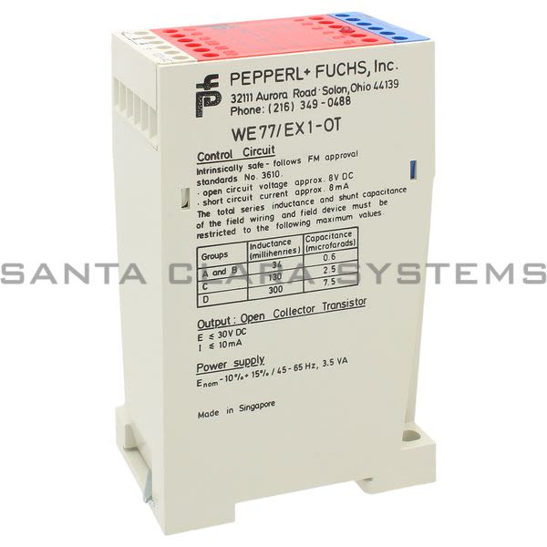 Pepperl+Fuchs WE77-EX1-OT Switching Amplifier Product Image