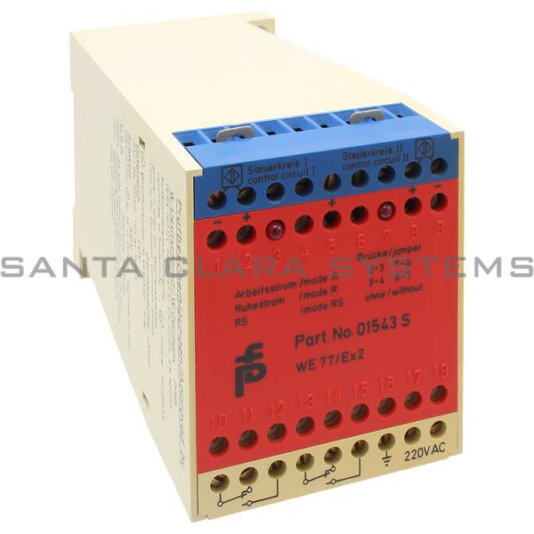 Pepperl+Fuchs WE77-EX2-220-230V Switch Isolator With Relay Outlet Product Image