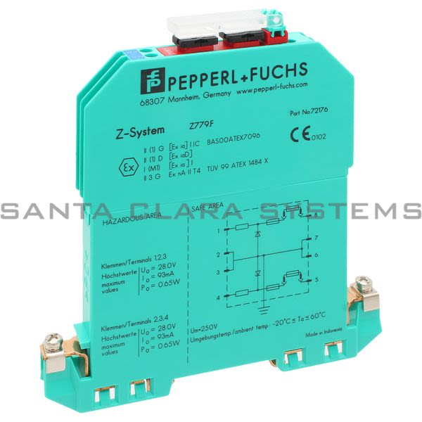 Pepperl+Fuchs Z779.F Zener Barrier Product Image