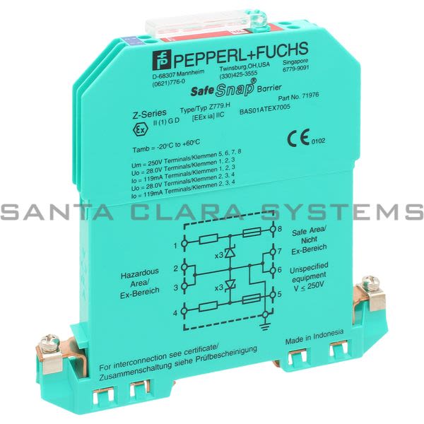 Pepperl+Fuchs Z779.H Zener Barrier Product Image