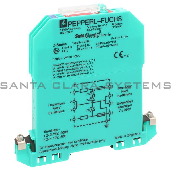 Pepperl+Fuchs Z788 Zener Barrier Product Image