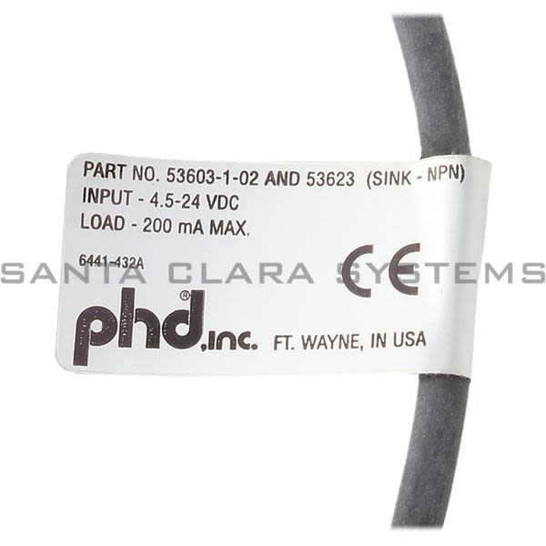 PHD 53603-1-02 Hall Effect Switch Product Image