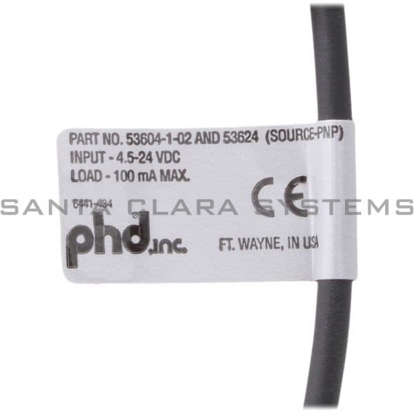 PHD 53604-1-02 Proximity Switch Product Image