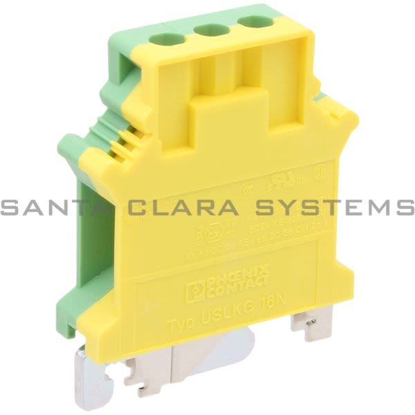 Phoenix Contact 0443023 Ground Modular Terminal Block | USLKG 16 N Product Image