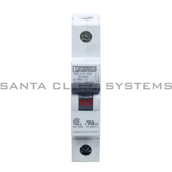 Phoenix Contact 0902108 Circuit Breaker | TMC 61C 20A Product Image