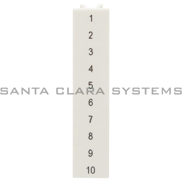 Phoenix Contact 1050020 Marker Strip | ZB-5.QR.FORTL.ZAHLEN-1-10 Product Image