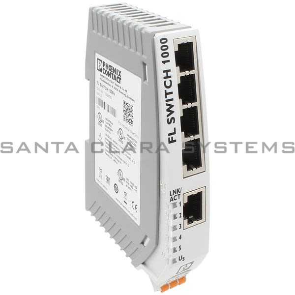Phoenix Contact 1085039 NDUSTRIAL ETHERNET SWITCH /  FL SWITCH 1005N Product Image