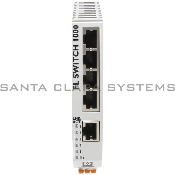 Phoenix Contact 1085039 NDUSTRIAL ETHERNET SWITCH /  FL SWITCH 1005N Product Image