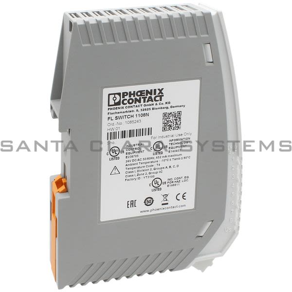 Phoenix Contact 1085243 Ethernet Switch | FL SWITCH 1108N Product Image