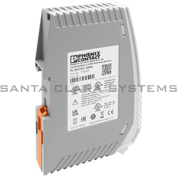 Phoenix Contact 1085256 Industrial Ethernet Switch | FL SWITCH 1008N Product Image