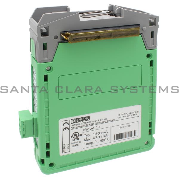 Phoenix Contact 2316383 Power Supply |  FB-HSP-PLUG/24DC/6A Product Image