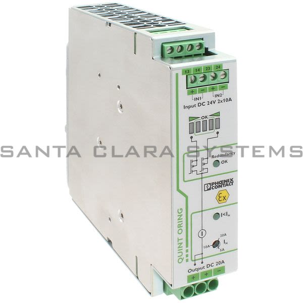 Phoenix Contact 2320173 Redundancy Module | Quint-Oring/24DC/2X10/1X20 Product Image