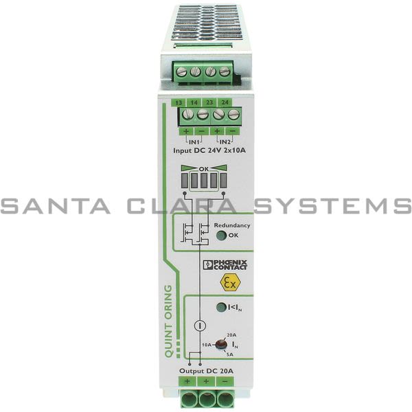 Phoenix Contact 2320173 Redundancy Module | Quint-Oring/24DC/2X10/1X20 Product Image