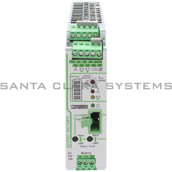 Phoenix Contact 2320225 Uninterruptible power supply - QUINT-UPS/ 24DC/ 24DC/10 Product Image