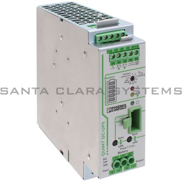 Phoenix Contact 2320238 Power Supply | Quint-UPS/24DC/24DC/20 Product Image