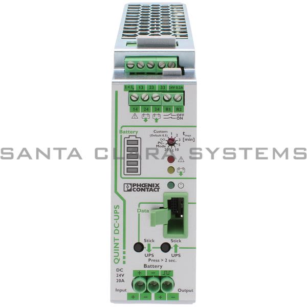 Phoenix Contact 2320238 Power Supply | Quint-UPS/24DC/24DC/20 Product Image