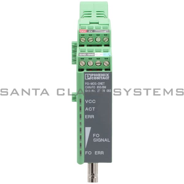 Phoenix Contact 2708083 Fiber Optic Converter
 Product Image