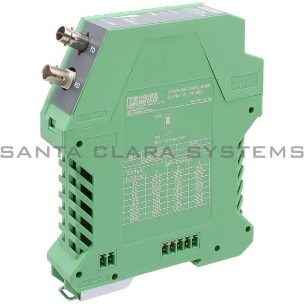 Phoenix Contact 2708083 Fiber Optic Converter
 Product Image