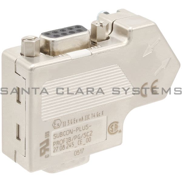 Phoenix Contact 2708245 Subcon-Plus Connector 9way | Male | PROFIB/SC2 Product Image