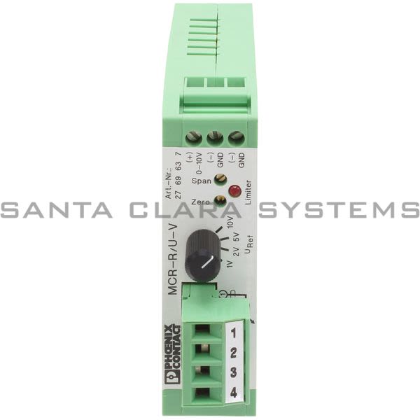 Phoenix Contact 2769637 Potentiometer Measuring Transducer | MCR-R/U-V Product Image